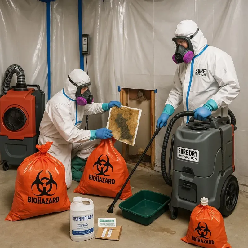 Contaminated Water Handling Protocols process in Saint James, MD