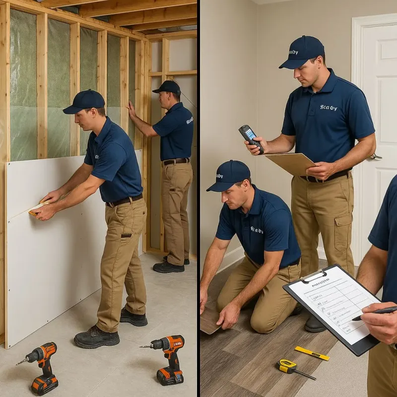 Repairs and Reconstruction process in Saint James, MD
